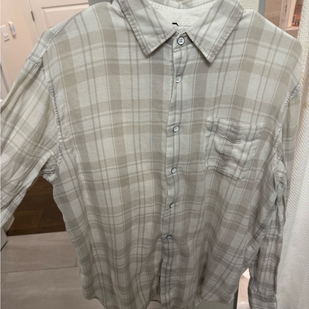 Rag & Bone Tan Casual Button Down Shirt